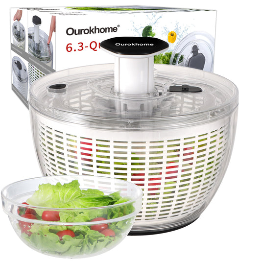 Ourokhome Salad Spinner with Salad Bowl