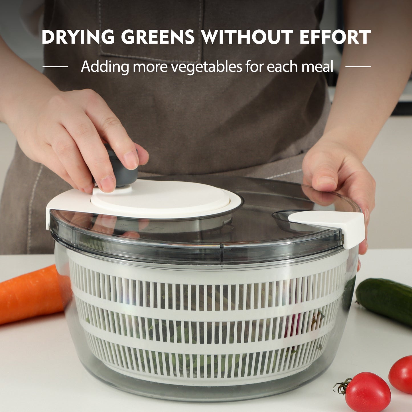 Ourokhome Salad Spinner Lettuce Dryer 3.5 QT