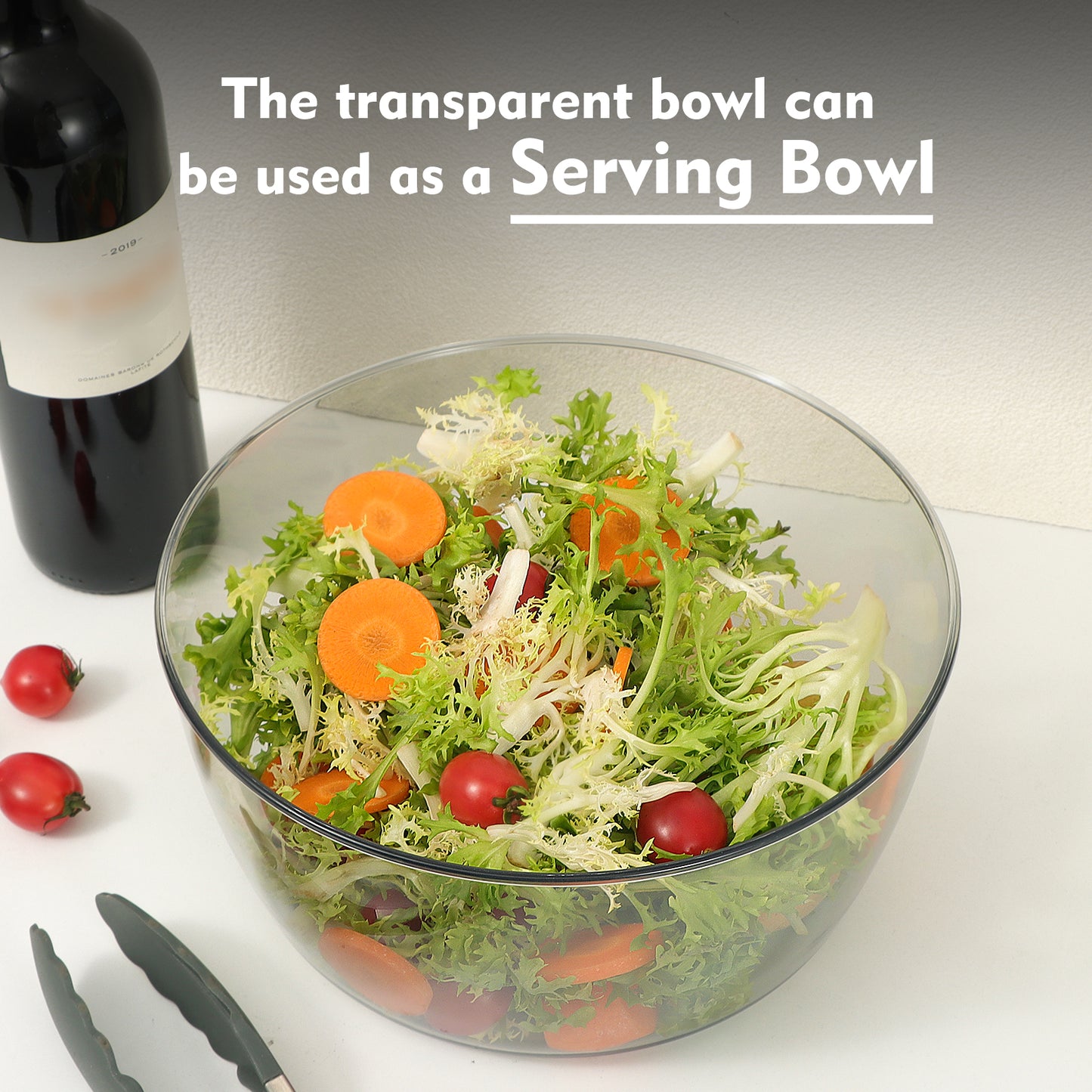 Ourokhome Salad Spinner Lettuce Dryer 3.5 QT