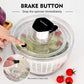 Ourokhome One-handed Easy Press Salad Spinner