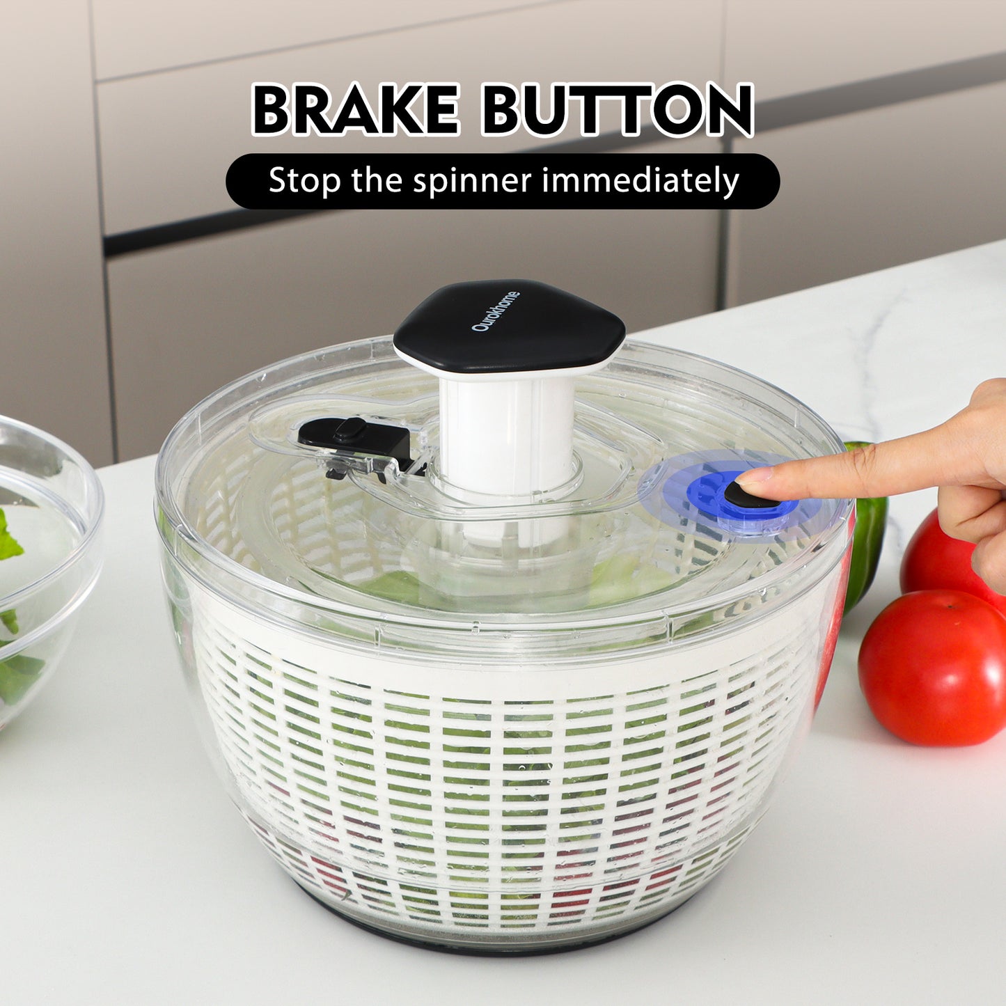 Ourokhome Salad Spinner with Salad Bowl