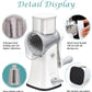 Ourokhome Rotary Cheese Grater Shredder 5 in 1