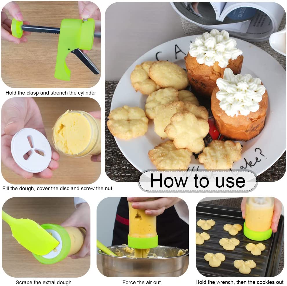 Ourokhome Cookie Press Gun Kit