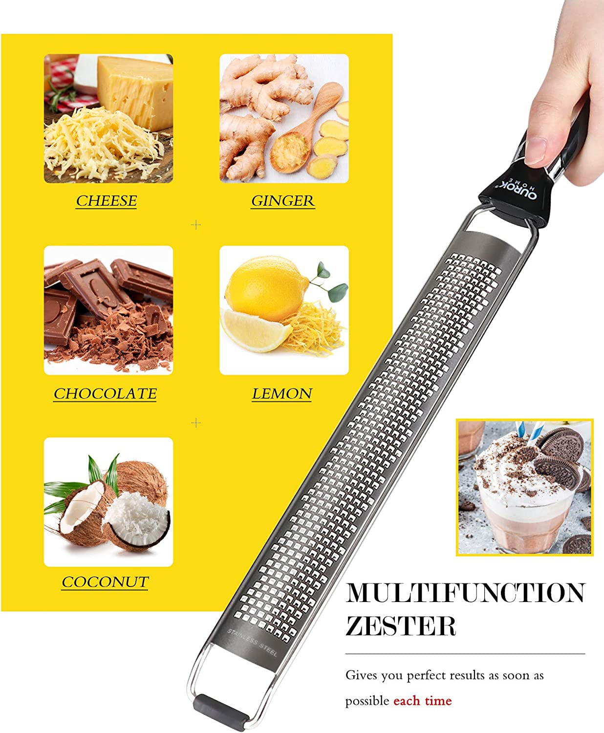 Ourokhome Lemon Zester Grater